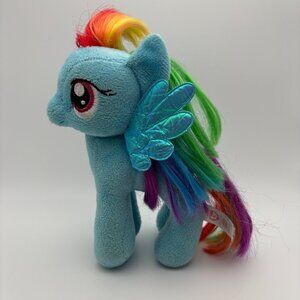 My Little Pony (MLP) Rainbow Dash Brushable TY Plush 7in 2014 7in (SKU: 508TO)